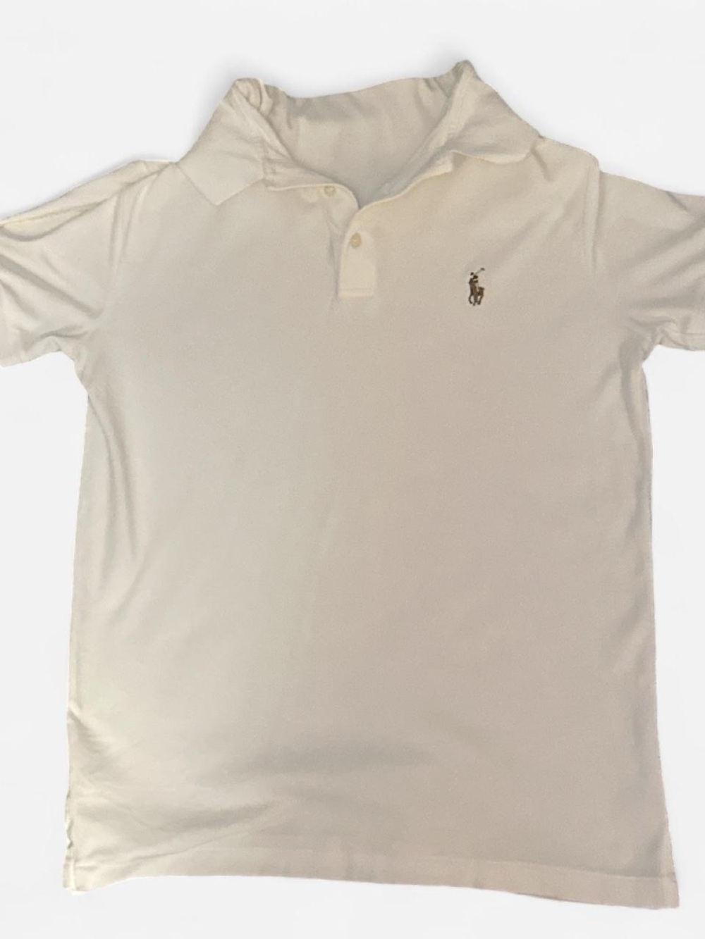 Polo by Ralph Lauren White Short-Sleeve Polo